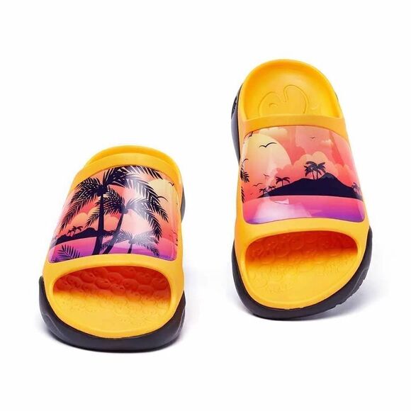 UIN Men\'s Sandals Beach Summer Casual Comfort Slippers (Romantic Island Ibiza) main image 5